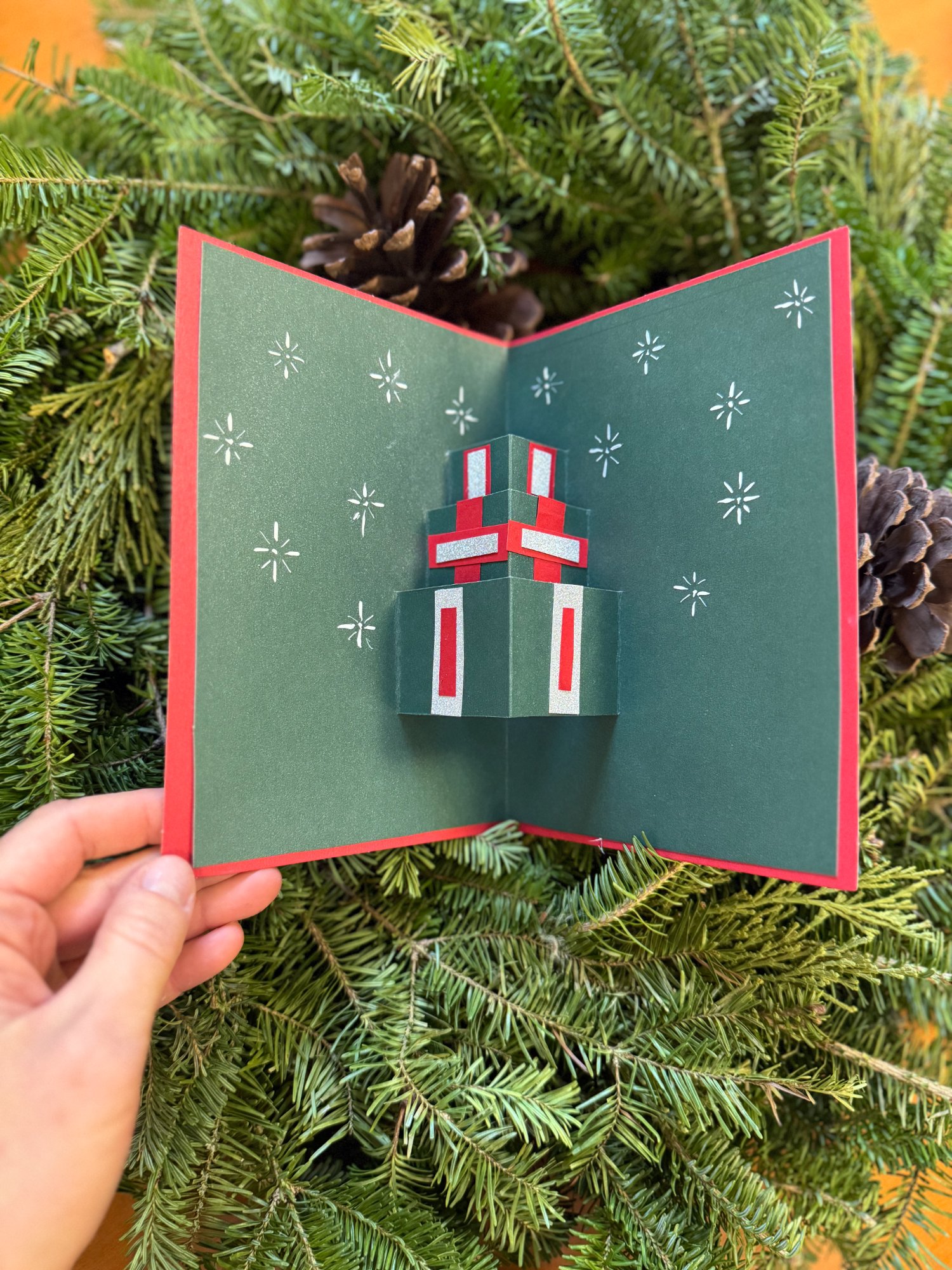 Pop-up Christmas card